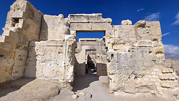 Cella del tempio dell'Oracolo di Siwa